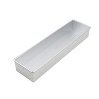 Profesionalūs stačiakampiai duonos formos pyragaičiai iš aliuminio cinko ir cinko lydinio nelipnios plokščios keptuvės One moving edge white