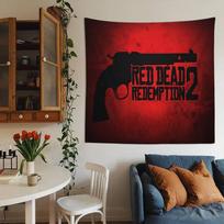 Game Red Dead Redemption 2 DIY Wall Tapestry Art Science Fiction Room Home Decor Wall Art Decor 100X70CM