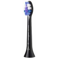 Philips Sonicare Sensitive HX6056/88, 6 vnt., juodas, švelniam jautrių dantų valymui, Sonicare technologija
