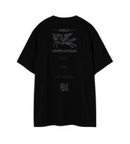 Edible Let Sound And Visual Graphic Regular Fit T-Shirt Black M