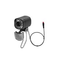 36V/48V Electric Bicycle LED Headlight Fork Light Ebike Accessories QD470 Front Aluminum 2 Pin DC SM/WP Plug
