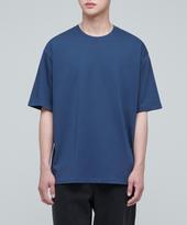 Musinsa Standard Supima Relaxed Crew Neck T-Shirt [Midnight Blue] Midnight Blue/L