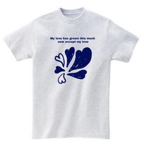 Awesome Us Accept My Love T-Shirts_4Color Cream/Xxl