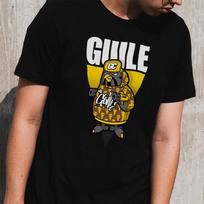 Doldol Gangster Guile_T-Shirts_15 Gangster Crow Guile Hip-Hop Graffiti Character Graphic Design T-Shirt Black/S