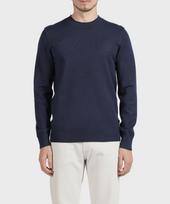 Panicalle Navy Slim Fit Viscose Blend Knit Navy/S