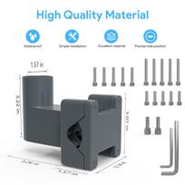 EP-SK0084 Starlink Mini Pole Mount Bracket Clamp Pipe Mounting Bracket for Starlink Mini Dish pilka spalva