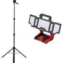 Einhell Akumuliatorinė Lempa TP-CL 18/3000 Li Set - Solo, 18V, 60 LED, 3000 Lm, 10m, 5700 K, stovas 85-170 cm