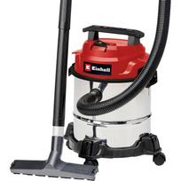 Einhell drėgnas/dry vakuuminis siurblys TC-VC 1812/1 S 2342500, 1250W, 180mbar, 12l nerūdijančio plieno talpa, 1,5m žarna, 2