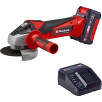 Einhell Power X-Change belaidė kampinė šlifuoklis TC-AG 18/115 Li Kit, 18V, 4.0 Ah akumuliatorius, tvirtas korpusas