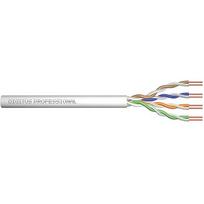 Digitus teleinformatikos kabelis, DK-1511-V-305-1, 305m, U/UTP, AWG 24/1, varis, PVC, pilkas