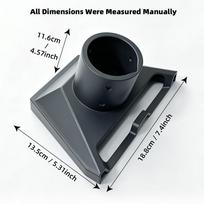 Starlink V3 Pipe Adapter Pole Mount Base High Quality & High Sales Volume Starlink V3 Mount Starlink Gen 3 Bracket pilka spalva