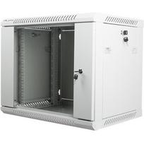 Lanberg Sieninis stovas 19'' 9U WF01-6409-10S, 600mm, 450mm, 512.35mm, 60kg, IP20, stiklo durys, 2 ventiliacijos angos