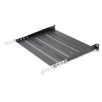 Digitus Lentyna 450mm 19" TN-19-450-1U-BK, 483x450mm, 1U, juoda, apkrova 15kg, reguliuojama, parama