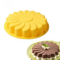 Silikoninės tortų formelės „pasidaryk pats“ fondantas saulėgrąžų formos kepinių sausainių formelių tešlos pyragų dekoravimo įrankis random įvairiaspalvis