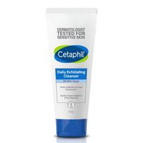Cetaphil Face Wash Daily Exfoliating Cleanser For All Skin Types, 178ml Exfoliating Face Scrub With Vitamin E, B5 & Bamboo Extract