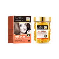 30pcs/Box Hair Care Capsules Oil Argan Oil Repairing Yellow Hair Frizz Hair Oil Morocco Argan Oil Hair Serum 1mlx30pcs