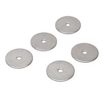 500 Pcs Flat Washer 3x20x1mm Stainless Steel Flat Washers for M2 M2.5 Screws Bolts