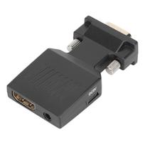 VGA Male to HD Multimedia Interface Female 1080P HD Converter for Computers Laptops Projectors