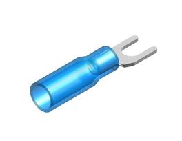 Šakutė M4 1.5-2.5mm² laidui mėlyna