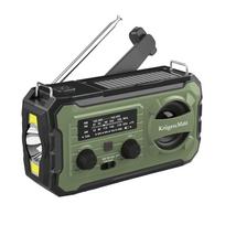 Nešiojamas avarinis multifunkcinis įkraunamas 10000mAh radijo imtuvas AM/FM/WB