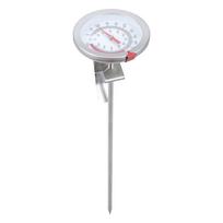 Cukraus/Giliavandenio virimo termometras su momentinio rodymo ciferblatu Nerūdijančio plieno kotas Mėsos virimo termometras BBQ A