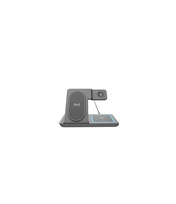 Gembird 3-in-1 foldable wireless charger stand, 15 W, Samsung watch | TA-WPC31S-01-BK