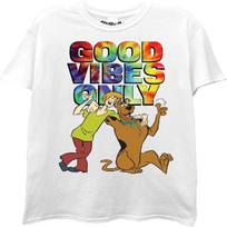 Scooby-Doo! Mens Good Vibes Men's Short Sleeve T-Shirt S balta