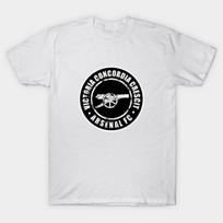 Men Black Print T-shirt Cresc No-Cut Transfer Paper Print Cotton Tshirt L balta