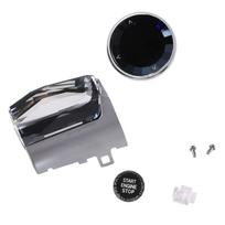 1 set Crystal Gear Paddle Shifter Knob Metal Base for BMW G20 G21 G28 IX3 G08 X5 G05 X6 G06 X7 G07  2024 LHD/RHD Sliver LHD