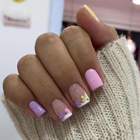 French Fake Nials Long Almond Ballerina and Square Nail Tips Manicure Press on Nails  DIY W1588