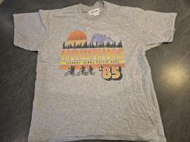 Stranger Things Vintage 85 The Party Strange Things Happen 100% Cotton T-shirt Mens Tees Top, Grey Size XL XL