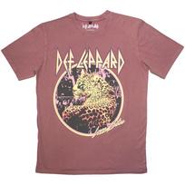 Official Def Leppard 100% Cotton T-shirt Mens Tees Top Love Bites Kashmir Red Premium Stonewash Tee NEW XL