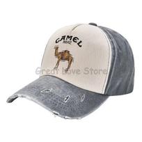 Camel Mirage Band Unisex Women Baseball Caps Washed Cotton Cap Hat Unisex Vintage Cowboy Hat Adjustable Retro Sun Visor Cap Adjustable