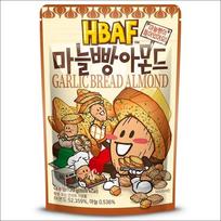 HBAF Garlic Baguette Almond (Savory & Sweet Roasted Almonds) 120g 120g x 1pack