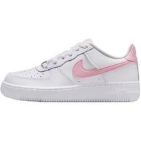 Nike Gs Air Force 1 Low Balti Vidutinio Minkštumo Rožiniai CT3839-115 38.5 white