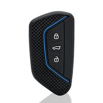 Car Key Case For VW Golf 8 Mk8 GTI GTD R ID3 ID4 2020 Decoration Silicone Car Key Case Fob Holder Cover Trim Car Accessories