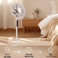 Midea Pedestal Oscillating Fan with Remote and Timer