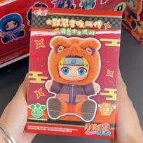 EAKI Official Naruto Shippuden “Sitting Party” Series 2 Blind Box - Adorable Chibi Beast Vinyl Plush Dolls Collectible Figures Collection