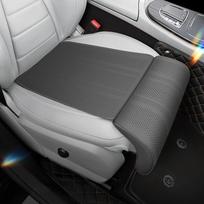 Car integrated telescopic leg support cushion can extend the seat cushion and leg support seat cushion Pana leather seat cushion juoda