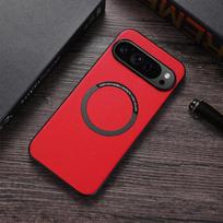 Magsafe Magnetic Wireless Charging Case For Pixel 9 Pro 9 Pixel 8A 8 Pro Pixel 7A 7 Pro 6A 6 Pro  Plain Leather Cover For Pixel 6A