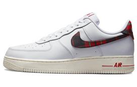 Nike Air Force 1 Low '07 LV8 Tartan Plaid White University Red DV0789-100 48.5 white
