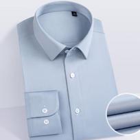 Men's 230-Count Pure Cotton Non-Iron Business Shirt 185/108A