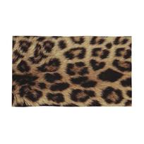 Leopard Cheetah Fur Hide Animal Fur Pattern Soft Face Towel Quick Dry Pool Bath Cotton Towels Breathable W40*H60(CM)