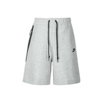 Nike Sportswear Tech Fleece Spalvų Blokų Logotipas Raištelis Laisvalaikio Šortai Vyriški šortai Pilki FB8172-063 S