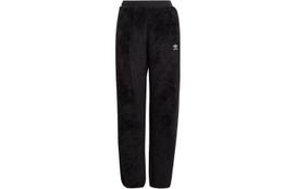 Adidas Originals Knitted Sweatpants Women's Black Thickened Other IC2258 XXS