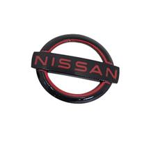 Car Front Head Hood Bonnet Emblem Rear Tail Bumper Trunk For Nissan Qashaqai Note Teana Qashqai X-Trail Leaf Micra Juke Murano 9.5x7.8cm