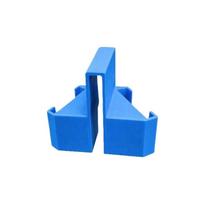 Tennis Net Camera Mount – 3D-Printed Dual-Angle Phone Holder for Match Recording, Live Streaming & Training Analysis mėlyna
