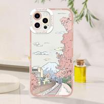 Japan Anime Mount Fuji Street Scenery CaseFor Redmi Note 15 Pro 4G 5G Plus 14 13 5G 12 MAX 11 Pro 12S 11S Soft Transparent Cover Note 15 Pro Plus 5G