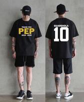 Thank You Pep T Shirt 2016-2026 Guardiola 10 Football Manager Tribute Fan Gift S