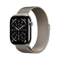 APPLE Watch Series 11 GPS + Cellular 46mm Natural Titanium Case with Natural Milanese Loop - Medium/Large